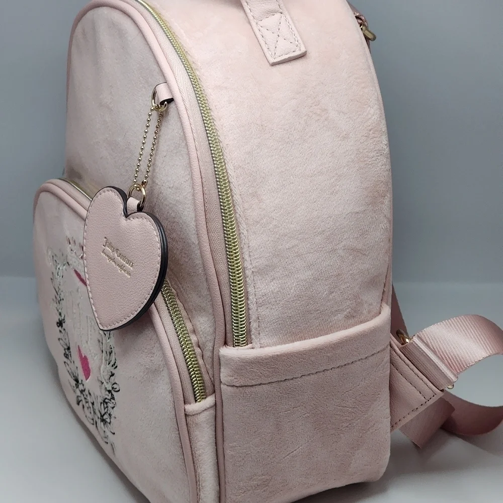 Juicy Couture Heritage Velour Backpack